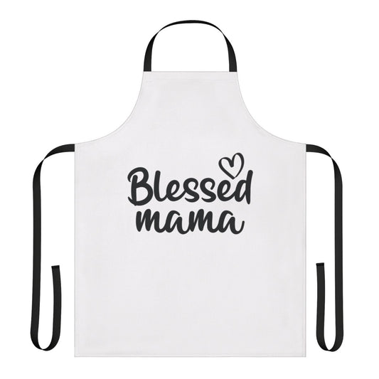 Stylish and vibrant mom apron with floral design, great for cooking, baking, and other household tasks.