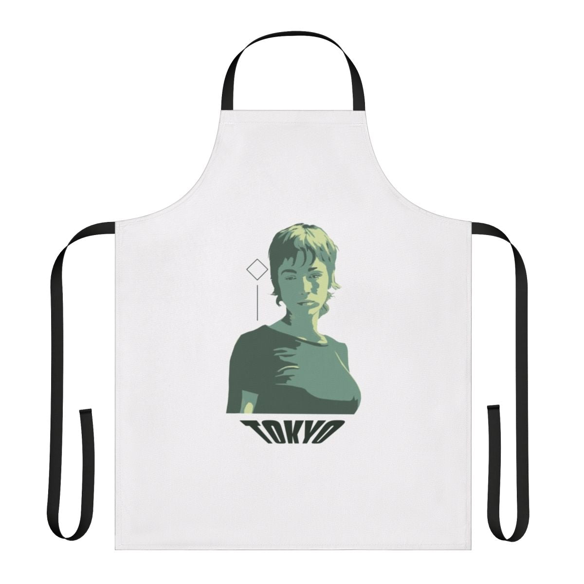 Apron featuring iconic imagery and characters from the acclaimed Netflix series "Money Heist"