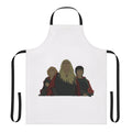 Money Heist Inspired Apron with Red Clown Mask Logo