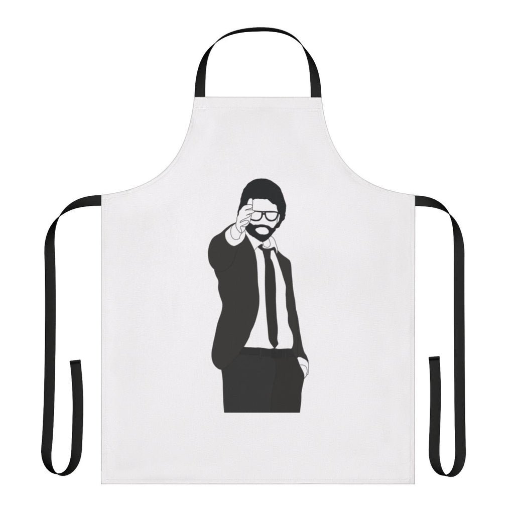 Money Heist inspired apron with The Professor design