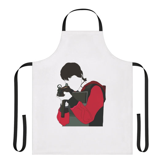 Money Heist Inspired Apron Featuring the Character Tokyo