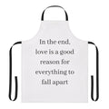 Money Heist inspired apron featuring a quote from the character Tokyo