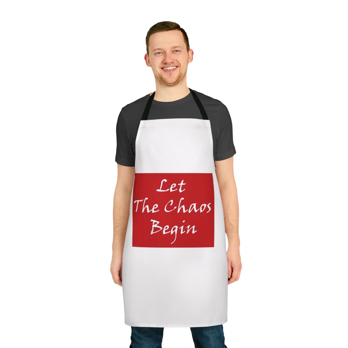 Stylish Money Heist Inspired Apron with Vintage Graphic