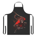 Stylish monkey ninja themed apron, perfect for kitchen, cooking, and grilling