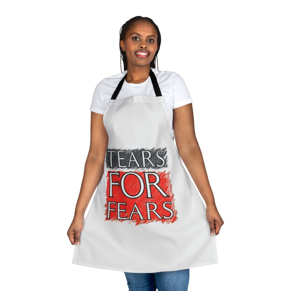 Stylish mothers apron with music-inspired design