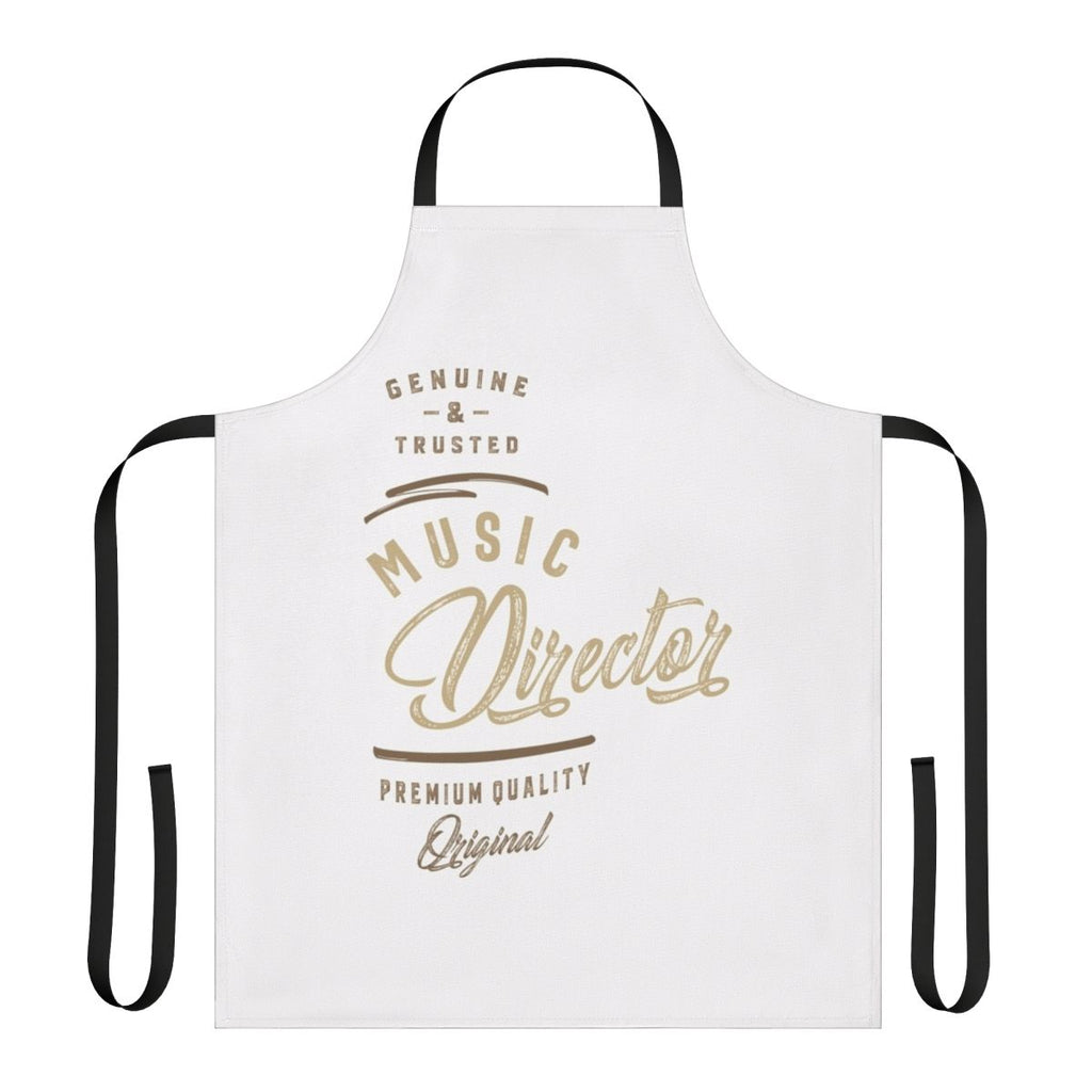 Music Director Apron with Typography Design