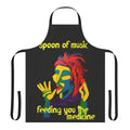 Spoon of Music Apron, featuring a musical note design for music enthusiasts