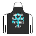 A stylish and versatile apron featuring a music quote design, ideal for musicians, DJs, and singers.