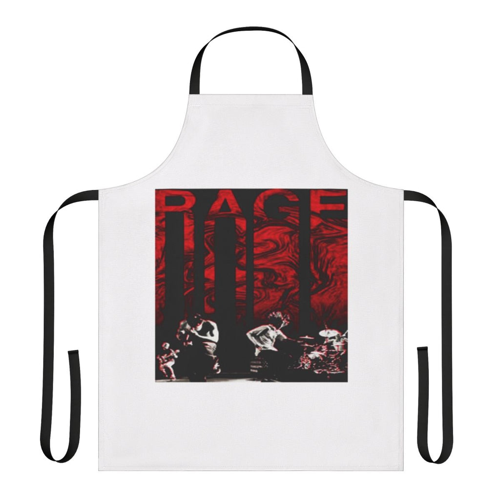 Musician apron with Rage Against the Machine-inspired design