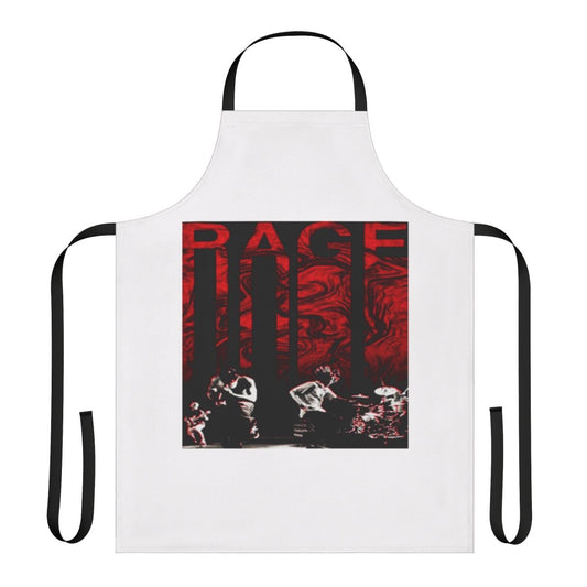 Musician apron with Rage Against the Machine-inspired design