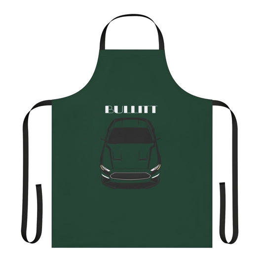 Mustang-themed multi-color apron with Bullitt design
