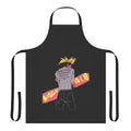 Nascar Aloe inspired apron featuring a bold, graphic design