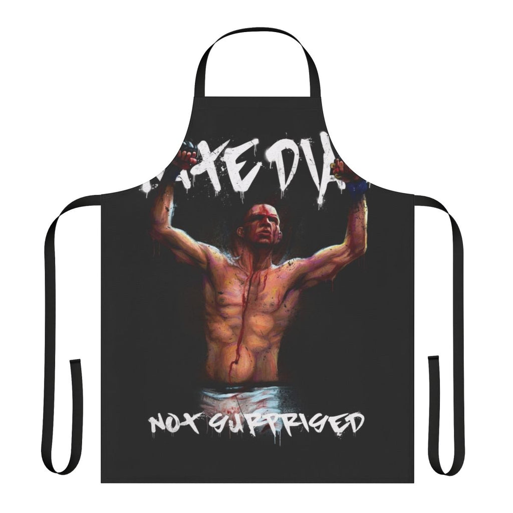 Nate Diaz-inspired apron with a bold design for MMA and combat sports enthusiasts