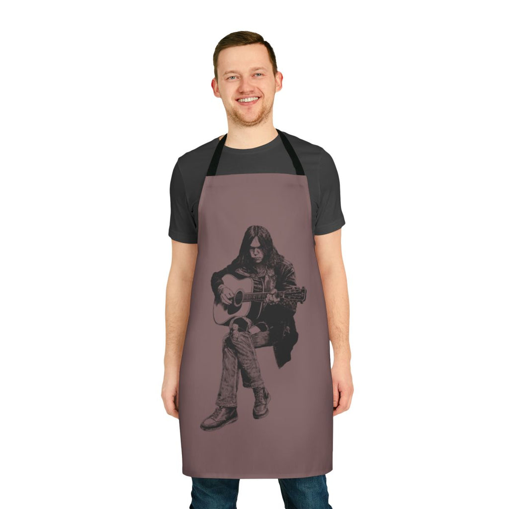 Apron featuring the iconic Neil Young logo and artwork
