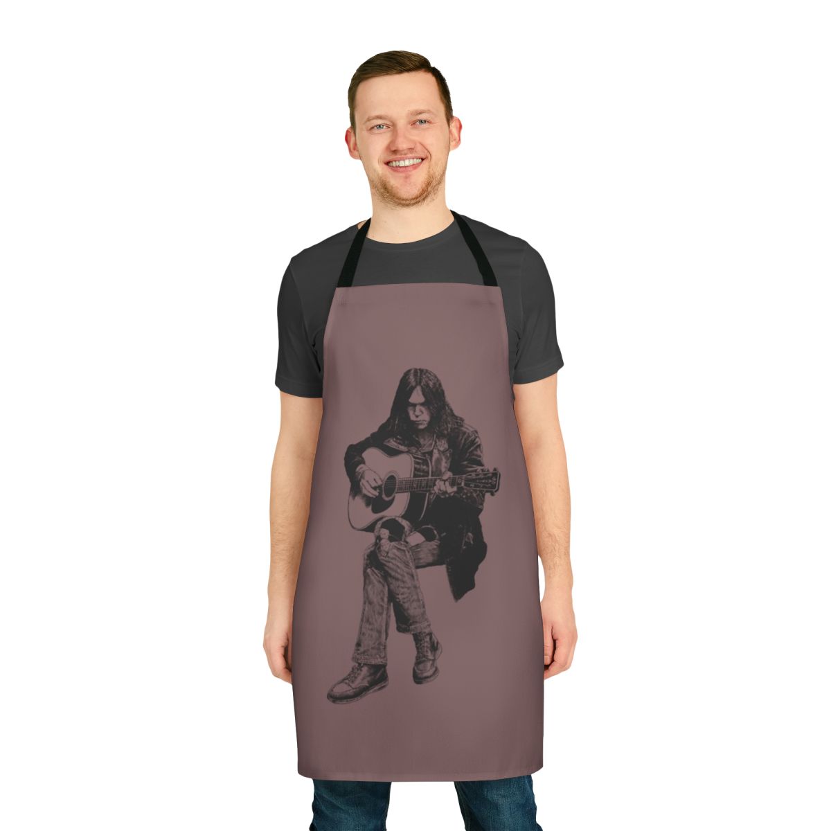Apron featuring the iconic Neil Young logo and artwork