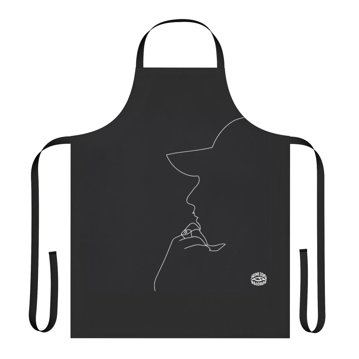 Nekfeu-inspired cooking apron for music lovers