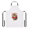 Stylish apron featuring a neural network design for machine learning and data science enthusiasts