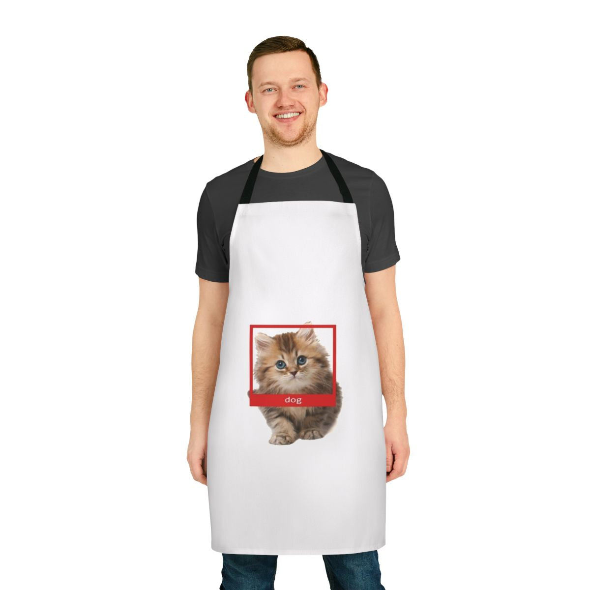 Stylish apron featuring a neural network design for machine learning and data science enthusiasts