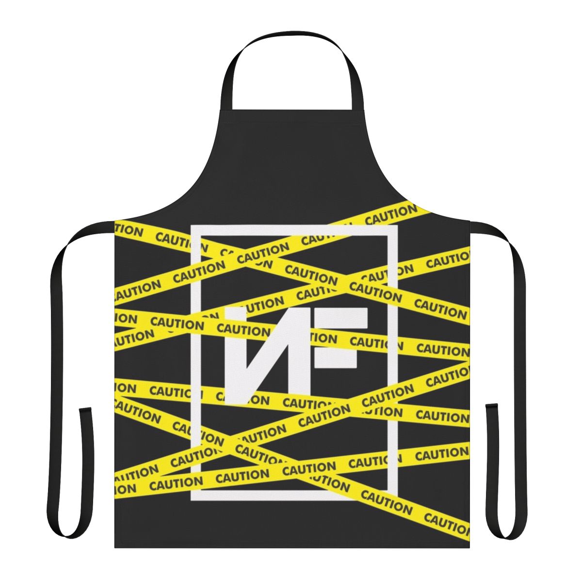 Nf-inspired caution apron for music lovers