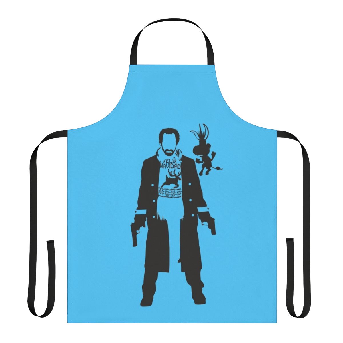 Sleek and minimalist apron inspired by the character Nick Sax from the popular TV series