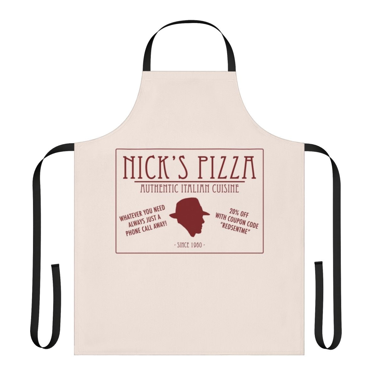 Stylish Nick's Pizza Inspired Apron for Fans of The Blacklist