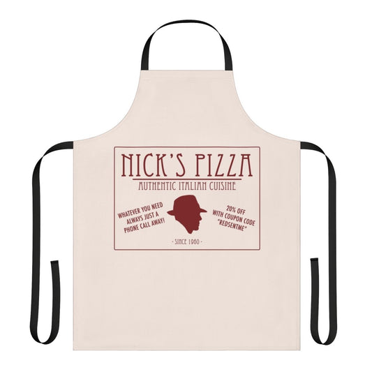 Stylish Nick's Pizza Inspired Apron for Fans of The Blacklist