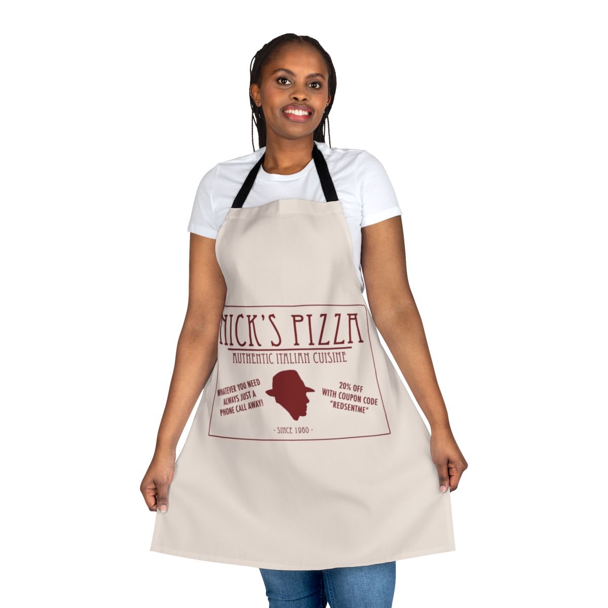 Stylish Nick's Pizza Inspired Apron for Fans of The Blacklist
