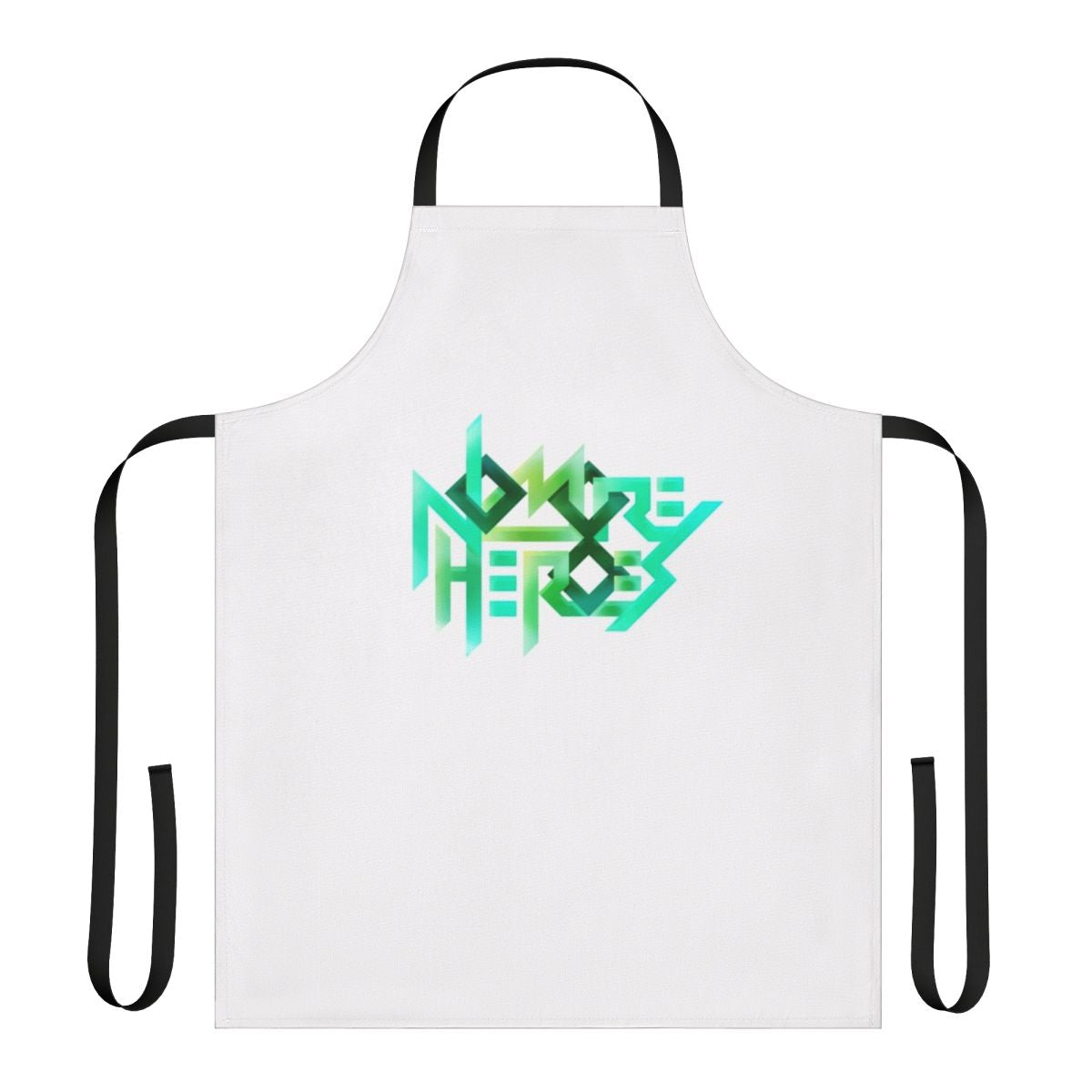 No More Heroes inspired apron with bold graphics