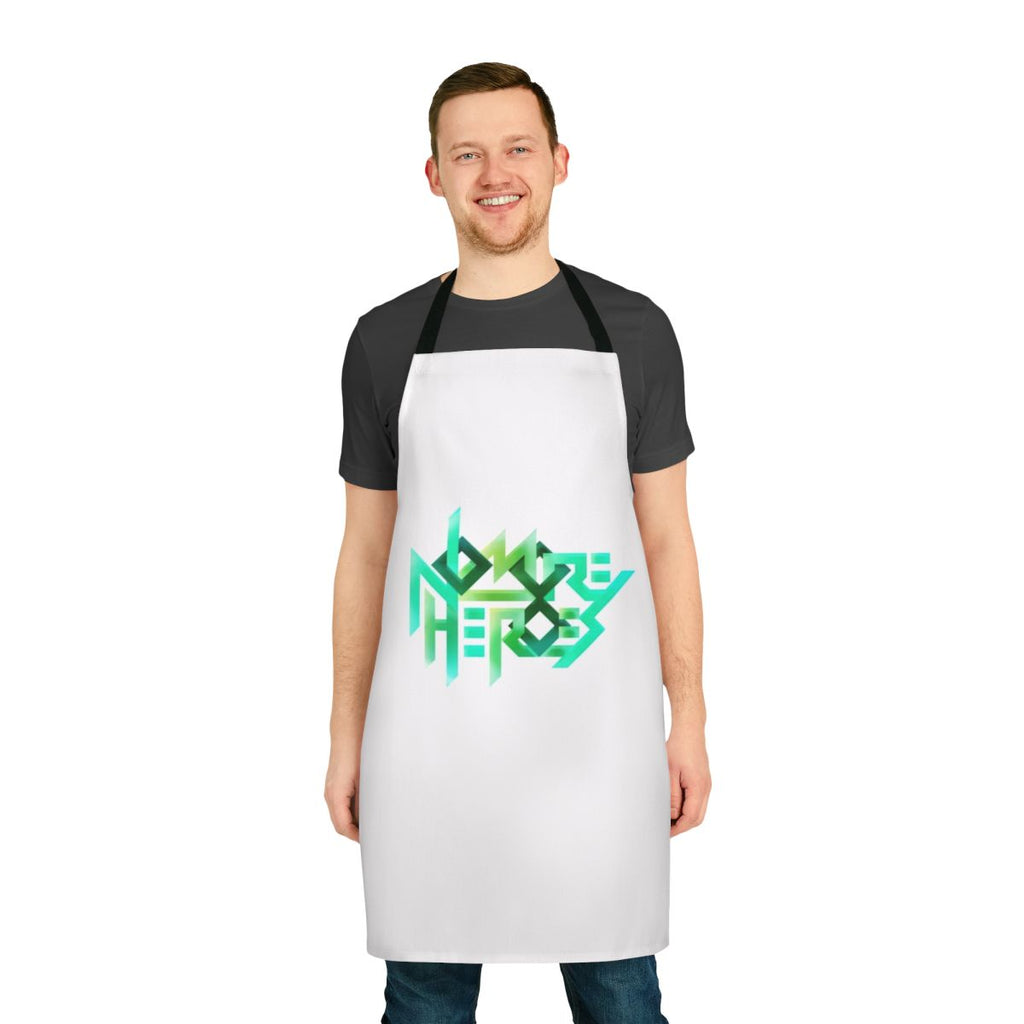 No More Heroes inspired apron with bold graphics
