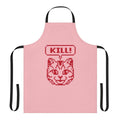 Sleek and durable cat-themed apron inspired by the No More Heroes video game series