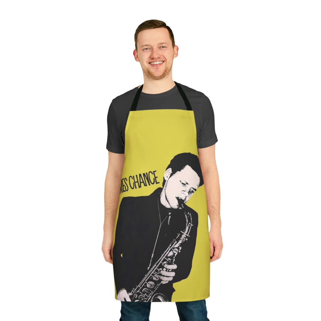 Apron featuring the iconic no wave and punk rock style of James Chance and the Contortions