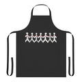 Apron with One X band logo and graphics