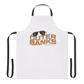 Outer Banks-themed apron with pockets and adjustable straps for beach and surfing activities