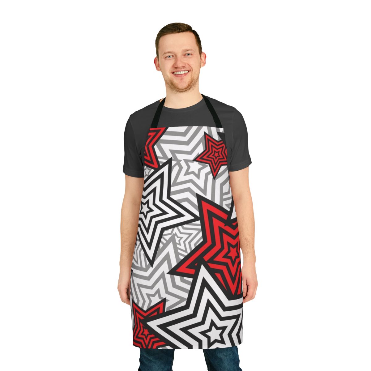 Persona 5-inspired stars background apron