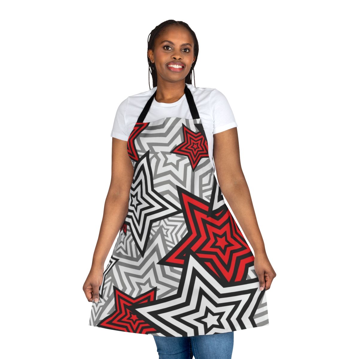 Persona 5-inspired stars background apron