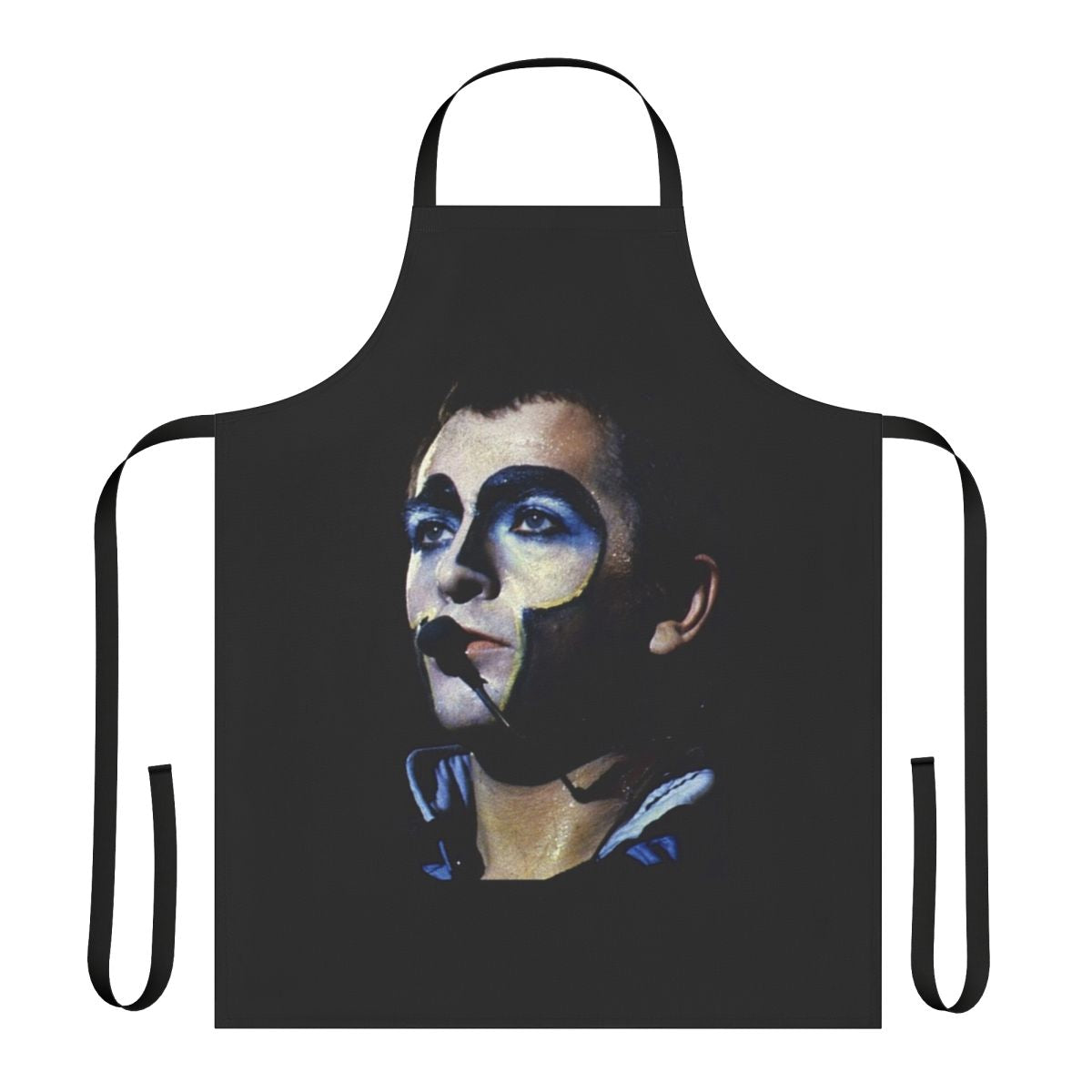 Stylish and durable apron featuring Peter Gabriel imagery