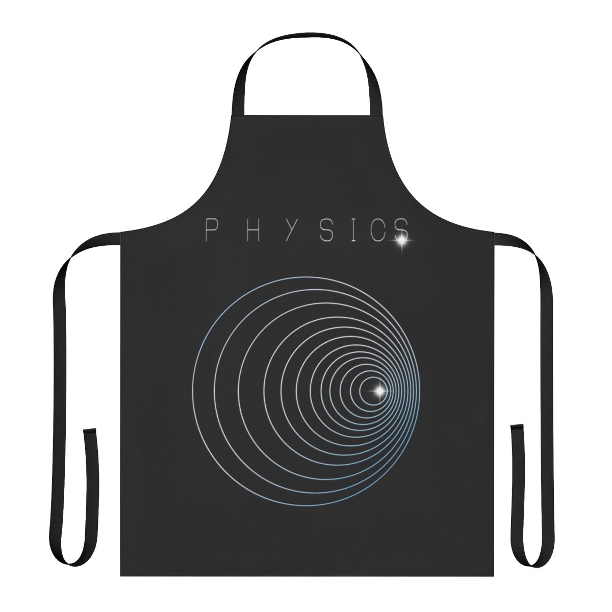 A high-quality apron featuring the Doppler effect design, perfect for physics students and science enthusiasts.