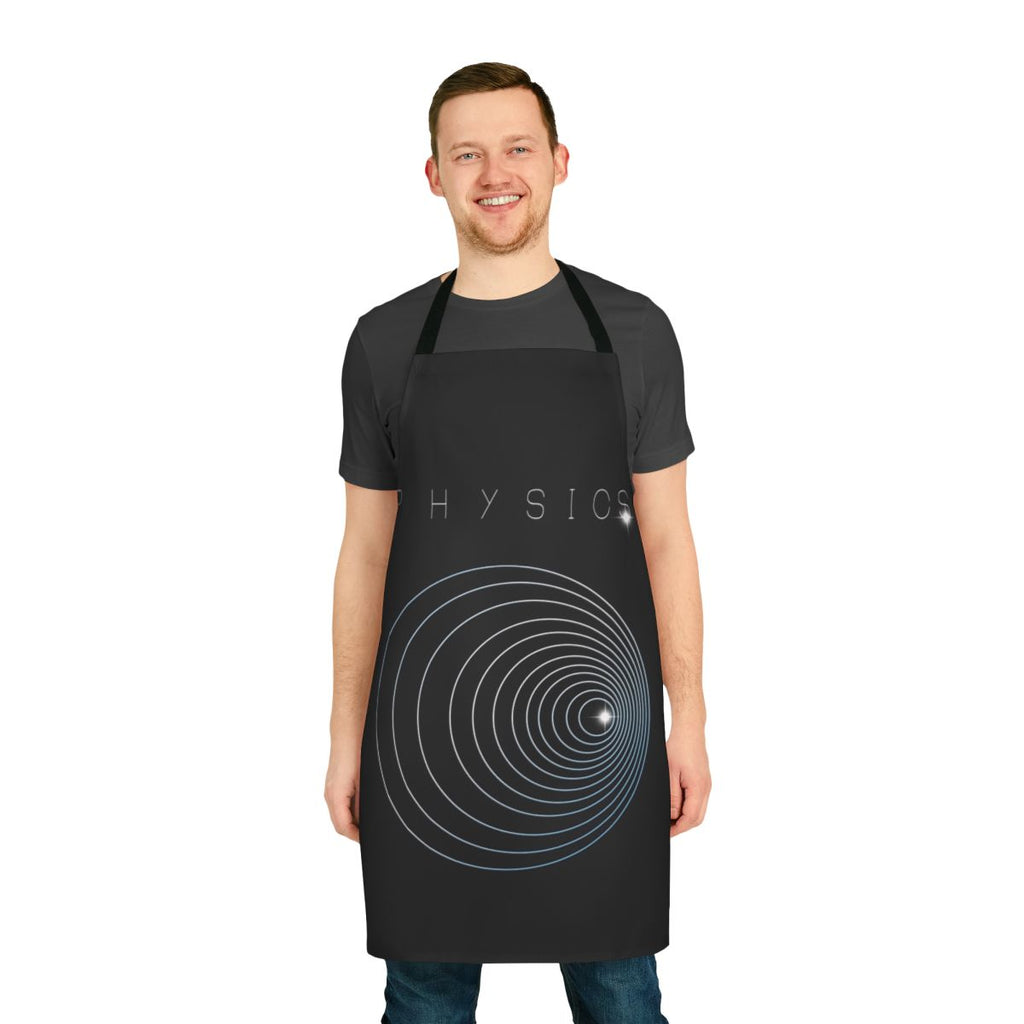 A high-quality apron featuring the Doppler effect design, perfect for physics students and science enthusiasts.