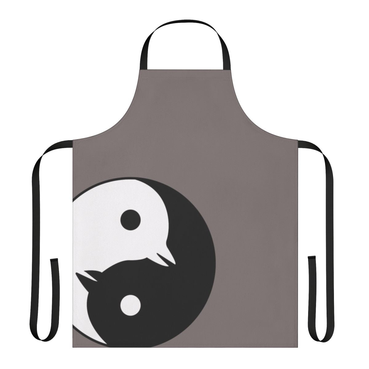 Pinguini Tattici Nucleari-inspired apron with band name and logo