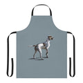 A high-quality apron featuring a pointer dog design, perfect for dog owners and pet lovers.
