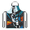 A high-quality apron featuring the iconic Police band logo and artwork.