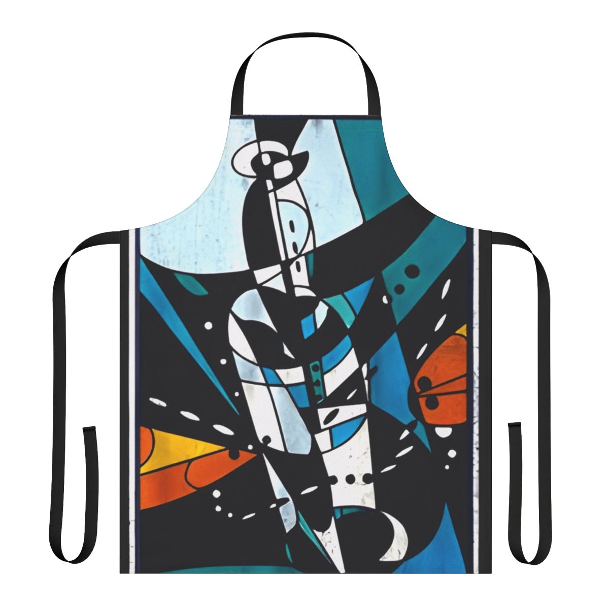 A high-quality apron featuring the iconic Police band logo and artwork.
