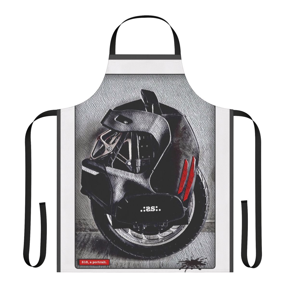Stylish Portrait Apron for Electric Vehicles and Micromobility