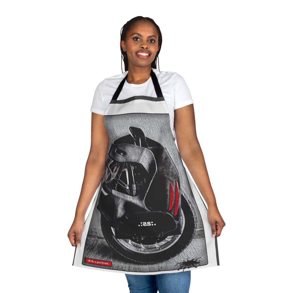 Stylish Portrait Apron for Electric Vehicles and Micromobility