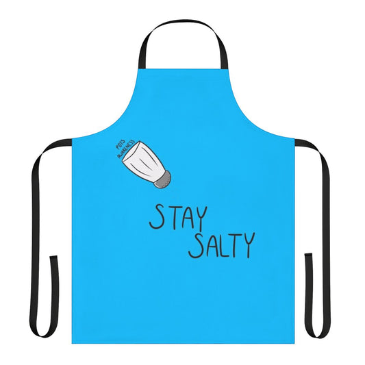 Pots Awareness Apron with Blue Design