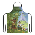Prog rock-inspired apron for music enthusiasts and record collectors