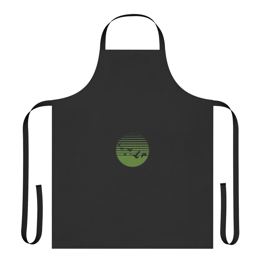 Apron featuring the Haken Affinity Circle Logo, a visually striking design for progressive metal fans.