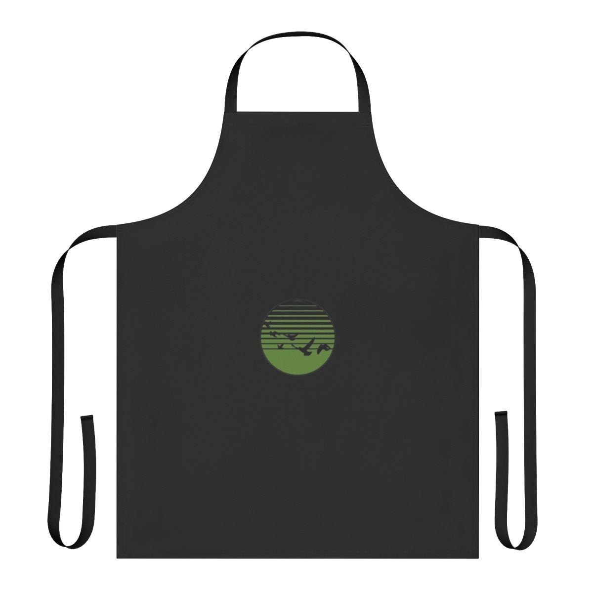 Apron featuring the Haken Affinity Circle Logo, a visually striking design for progressive metal fans.