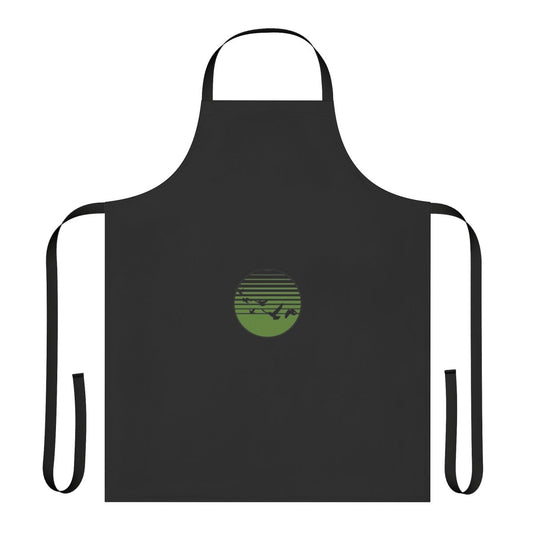 Apron featuring the Haken Affinity Circle Logo, a visually striking design for progressive metal fans.