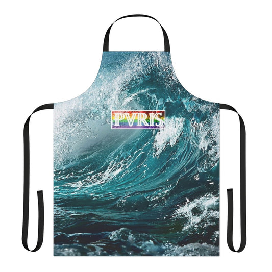 PVRIS-Inspired Apron with Rainbow Flag and Band Logo